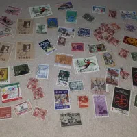 تمبر ایرانی وخارجی|کلکسیون سکه، تمبر، اسکناس|اهواز, سپیدار|دیوار