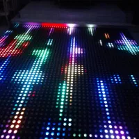 کفLED۱۹۶پیکسل،۱۶متر ،سالم وتعدادی لوازم تالار