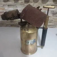 چراغ عتیقه کوره ای بزرگ وتمیز