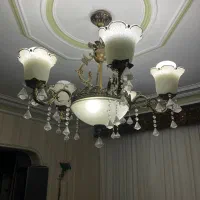 لوستر پنج شعله کلاسیک