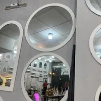 شلف آینه پی وی سی نیم دایره گرد|آینه|مشهد, نرگس (شهرک غرب)|دیوار