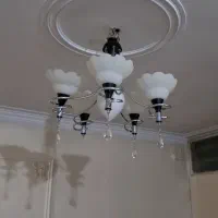 لوستر استیل ۶شعله