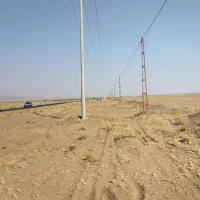 زمین زراعی ۵۱ هکتار چسبیده به جاده