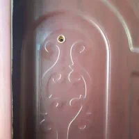 درب واحد قهوه‌ ای سوخته کاملا سالم|مصالح و تجهیزات ساختمان|تهران, سبلان (لشگر)|دیوار