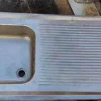 دو عدد سینک ظرفشویی|مصالح و تجهیزات ساختمان|بروجن, |دیوار