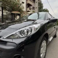 پژو ۲۰۷ مشکی پانوراما دنده ای