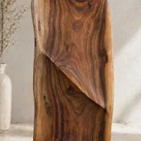 سینی و تخته سرو کاملاً دست‌ساز از چوب کهور ایرانی