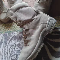 پوتین ساق بلند رنگ خاکی