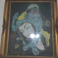 تابلوکوبلن دخترپولک‌ دوزی شد