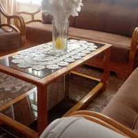 مبل با چوب عالی|مبلمان خانگی و میز عسلی|گرمسار, |دیوار