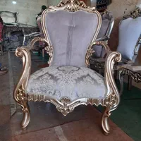مبل استیل کلاسیک نگارهفت نفره تمام چوب