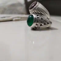 انگشتر نقره عقیق|جواهرات|برخوار, |دیوار