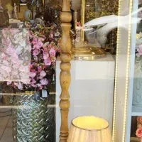 آباژور کنار سالنی تمام خراطی|چراغ خواب و آباژور|قم, بنیاد|دیوار