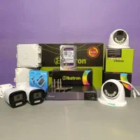 پک 4 دوربین مداربسته کف قیمت بازار برند آلباترون