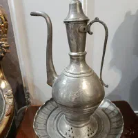 آفتابه لگن مسی قدیمی