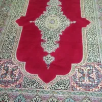 جفت قالی 9متری الماس کویر  نقش محرابی گل برجسته|فرش|یزد, |دیوار