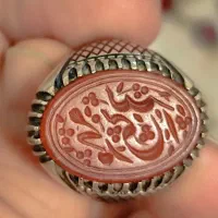 3 عدد انگشتر عقیق خطی|کلکسیون اشیاء عتیقه|تهران, مجیدآباد|دیوار