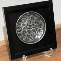 دیوار کوب قلمزنی دستی