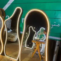 آینه قدی چوبی|آینه|لاهیجان, گلستان|دیوار