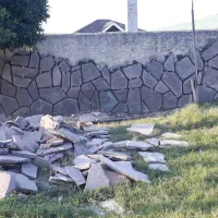 اجرای تخصصی سنگ کاری با سنگ ورقی زیبا ترین نما|خدمات پیشه و مهارت|نوشهر, |دیوار