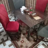 مبل ومیز نهار خوری درحد نو بدون ایراد