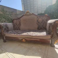 مبل ۷ نفره چوب اصل