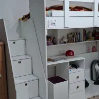 ست میزتلویزیون و آینه کنسول تخت دوطبقه|تخت و سرویس خواب|مشکیندشت, |دیوار