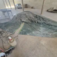 چادر کامیون یا تریلی امریکایی قدیمی ضدبارون یاخیمه