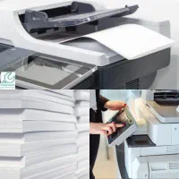 کپی اسکن پرینت سیاه سفیدو رنگی دانشجویی دانش اموزی