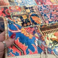 فرش ۴ متری ۷۰۰ شانه خوش رنگ و ریشه اکبند