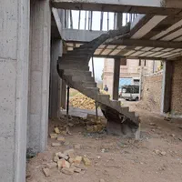 طراحی واجرای پله گردون بتنی نجفی|خدمات پیشه و مهارت|خرمدره, |دیوار