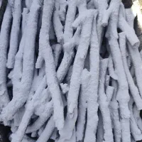 زغال لیمو قلم شاخه سفید نانو و مشکی یک دست