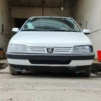 پژو 405 سفید اتاق تعویض نازار