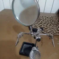 پایه هویه برقی با ذره بین قوی