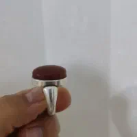 انگشتر اعلا نگین یمنی حرز امام جواد و تربت کربلا|جواهرات|فسا, |دیوار