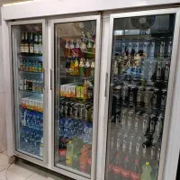 یخچال ویترینی دو طرف