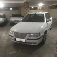 سمند ef7 سفید مدل ۹۱ دوگانه شرکتی