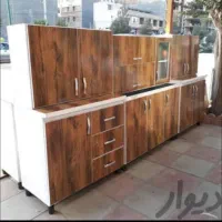 کابینت آماده تمام ام دی اف،کابینت فلز بادرب چوب