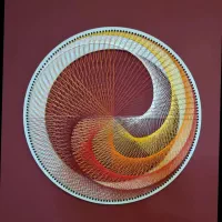 تابلو میخ و نخ