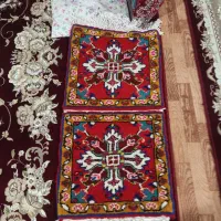 قالی فرش دست بافت صندلی ماشین