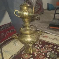 سماورذغالی قدیمی|سماور، چای‌ساز، قهوه‌ساز|زنجان, |دیوار