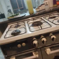 گاز پنج شعله لعاب‌دار رنگ سفید