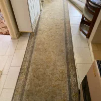 فرش نه متری و کناره در عرض یک و نیم ست هستن|فرش|زنجان, |دیوار