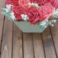 گل رز جاودان، باکس رز روبانی