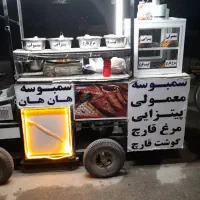 فروش دکه چرخدار جهت راه اندازی فست فود سیار