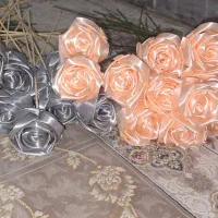 گل روبانی،عروسک|گل مصنوعی|بندرعباس, |دیوار