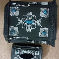 ست سطل و جای دستمال کاغذی