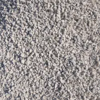 ماسه دوبارشسته وگراویه سفیدورنگی