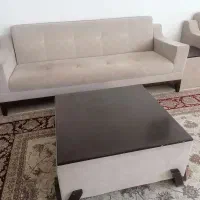 مبل 13 نفره به همراه ۳ عدد جلو مبلی|مبلمان خانگی و میز عسلی|تربت‌حیدریه, آبشار|دیوار