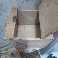 قفس پرنده لانه طوطی عروس هلندی تمام چوب گردو